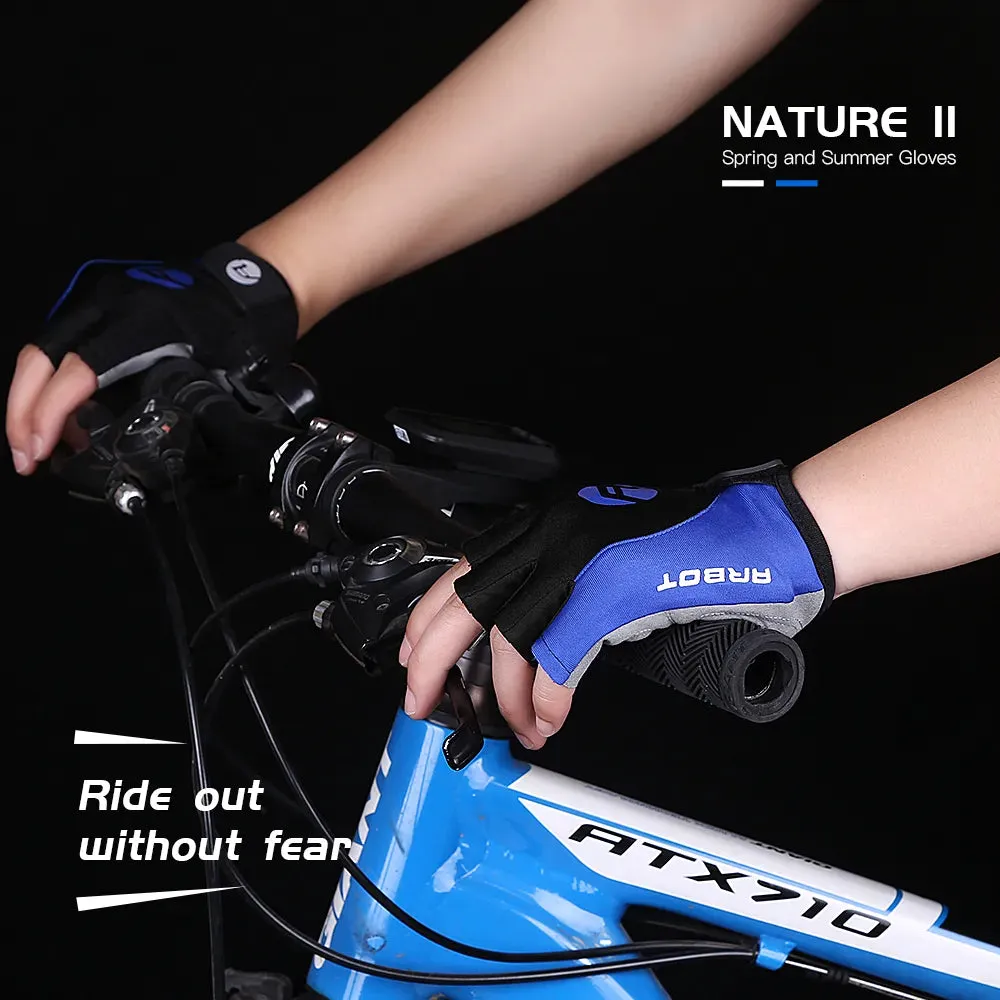 Cycling Gloves Men Women Half Finger Bicycle Gloves Breathable Anti Slip Shockproof Sports Glove Bike Motobicycle Gloves