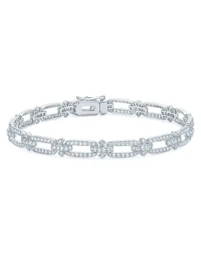 Diamond Open Link Bracelet