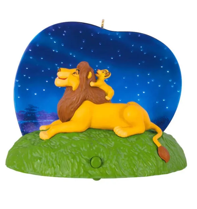 Disney The Lion King 30th Anniversary Always There to Guide You Ornament With Light and Sound