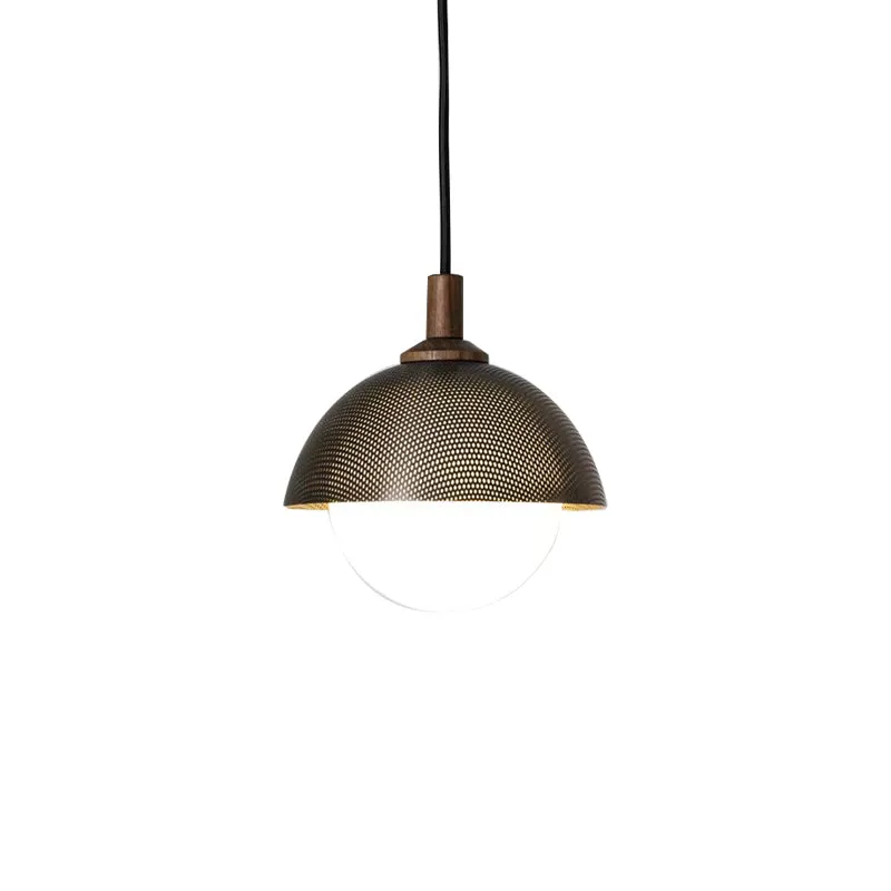 Dome Pendant Perforated Pendant Light