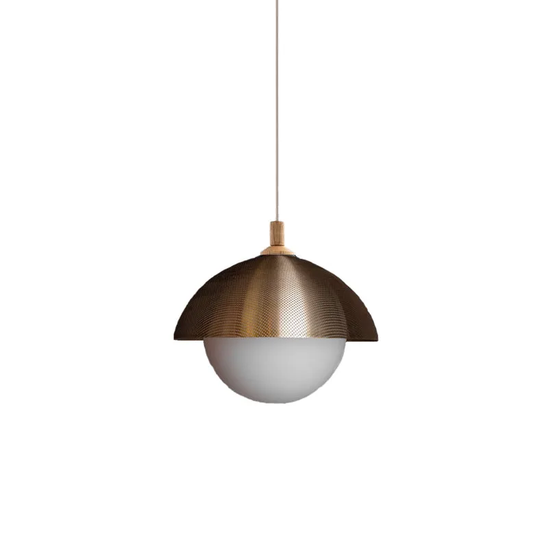 Dome Pendant Perforated Pendant Light