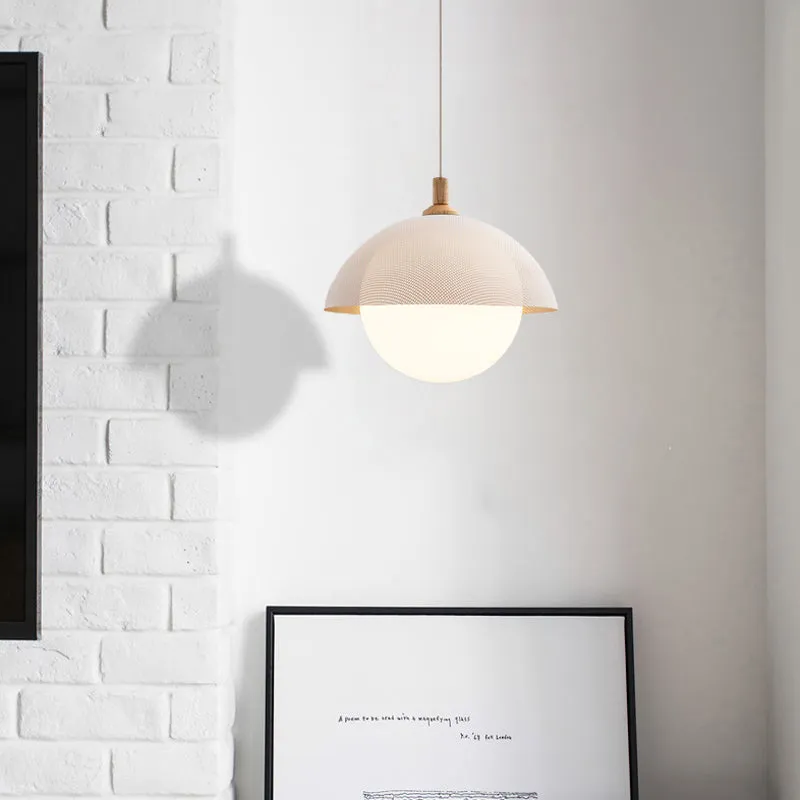 Dome Pendant Perforated Pendant Light