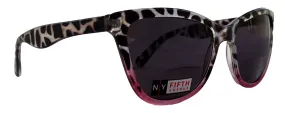 Eleanor, High-End Line Bifocal (Clear On Top) Reading Sunglasses for Women OR Non-Bifocal Readers Sunglasses (Rose N Black) NY Fifth Avenue