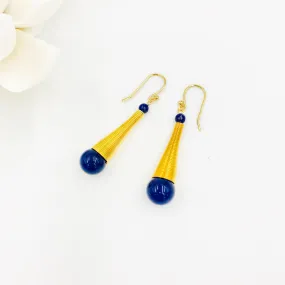 Elevation Blue Jade Earrings