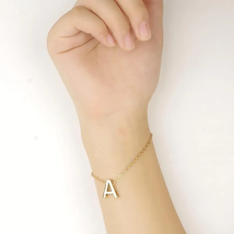 English letters 26 letters simple bracelet