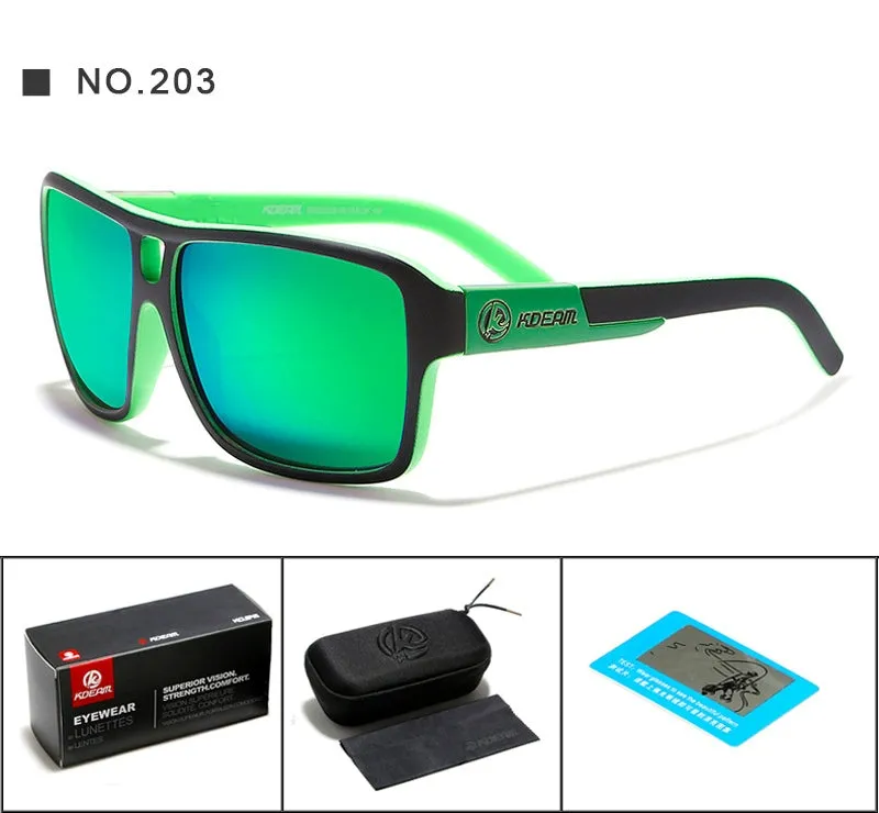 Export Cycling Sports Large Frame Fishing Sunglasses HD Polarized Colorful Sunglasses Polarized Sunglas