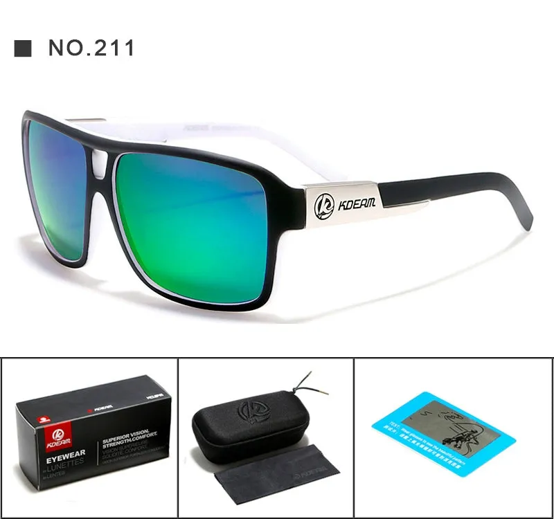 Export Cycling Sports Large Frame Fishing Sunglasses HD Polarized Colorful Sunglasses Polarized Sunglas