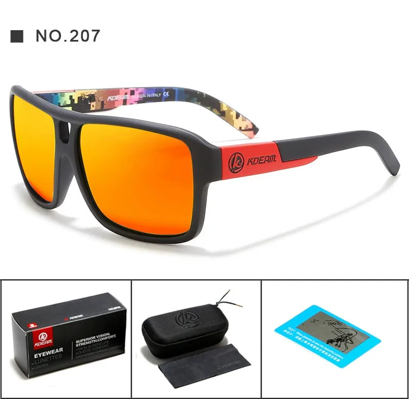 Export Cycling Sports Large Frame Fishing Sunglasses HD Polarized Colorful Sunglasses Polarized Sunglas