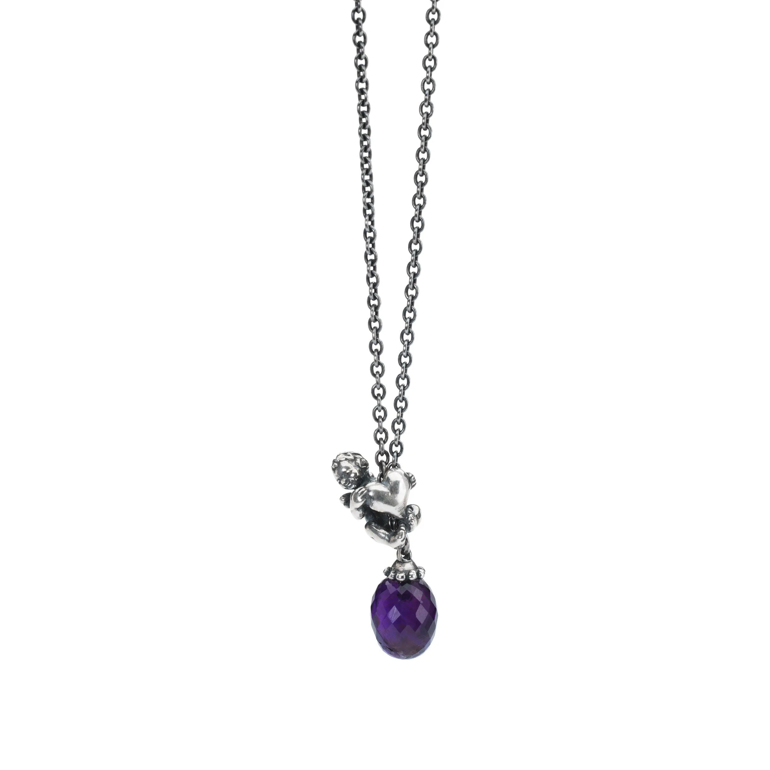 Fantasy Necklace With Amethyst