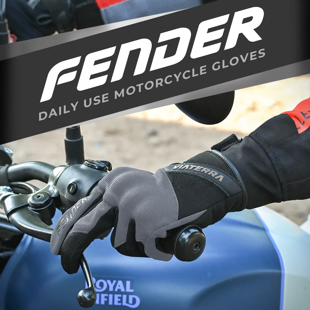 FENDER – DAILY USE MOTORCYCLE GLOVES FOR MEN