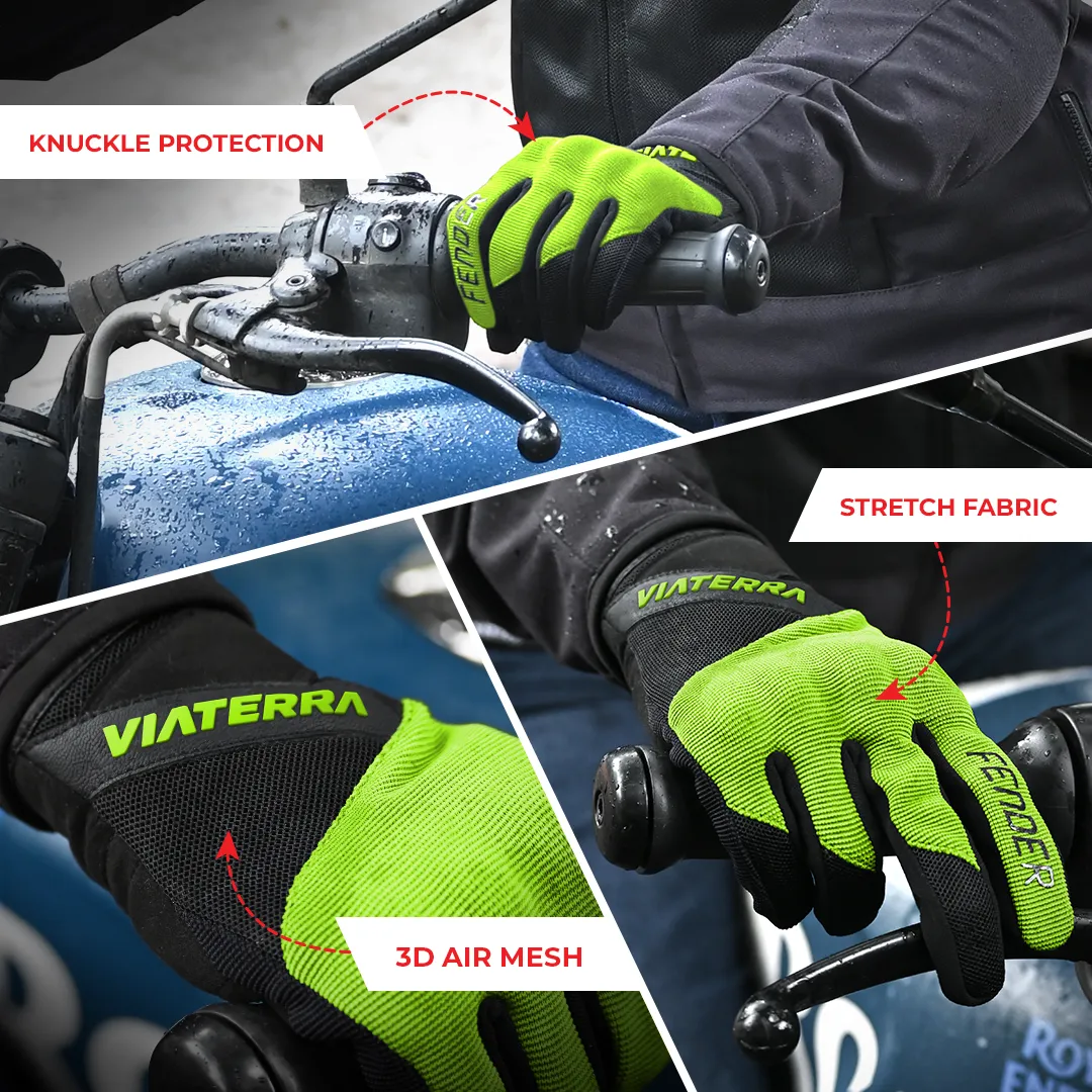 FENDER – DAILY USE MOTORCYCLE GLOVES FOR MEN