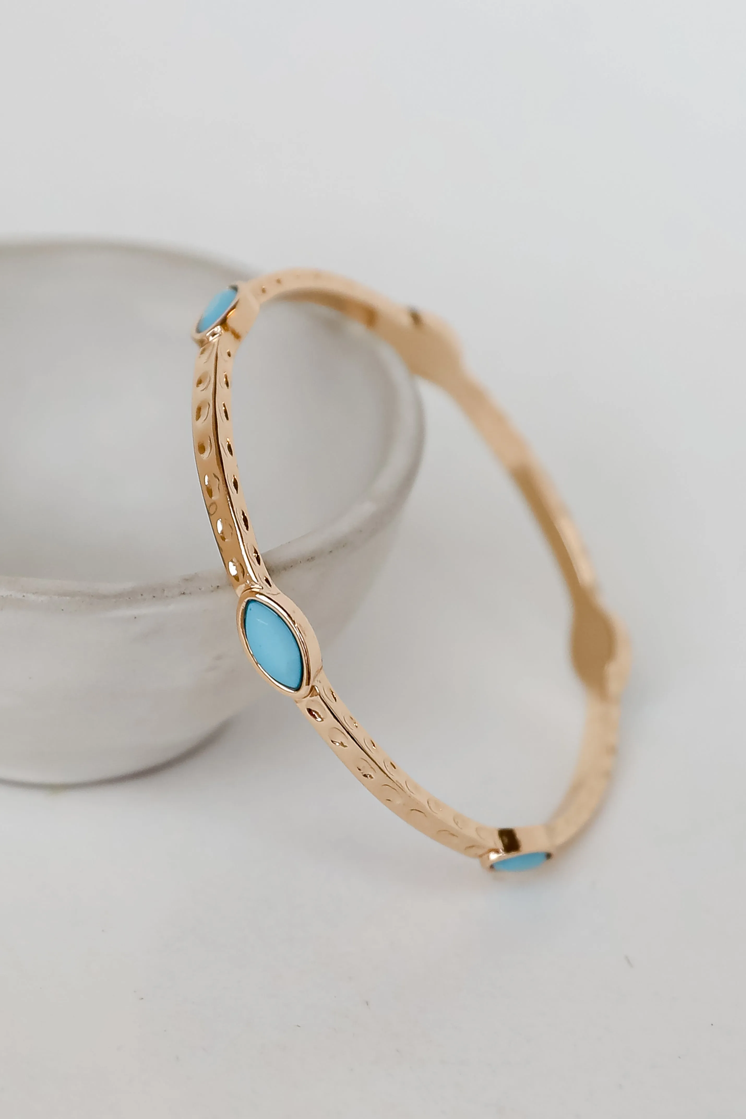 FINAL SALE - Annabelle Gold Bangle Bracelet