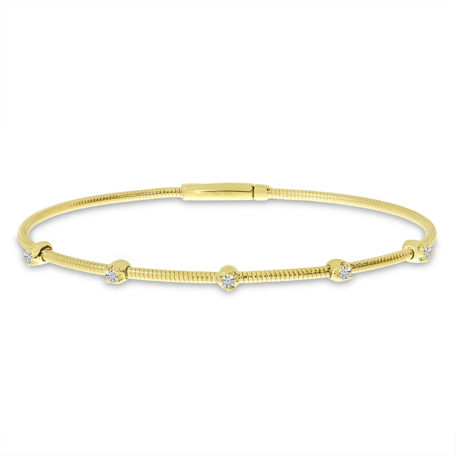 Flexible Diamond Bracelet by Snaffle Bit Bracelet Company