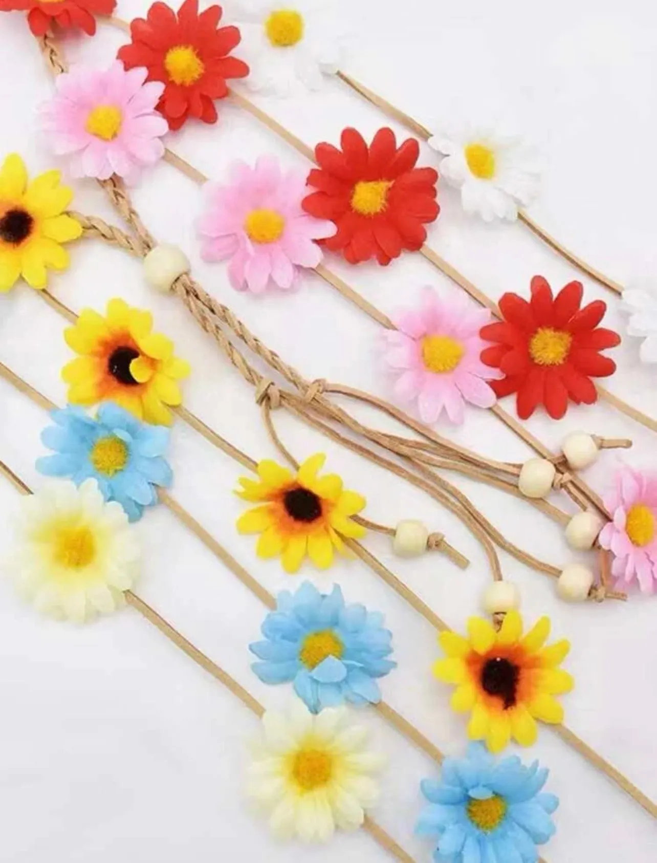 Flower Child Headband - Floral Headpiece, Flower Headband, Flower Headpiece, Sunflower Headpiece