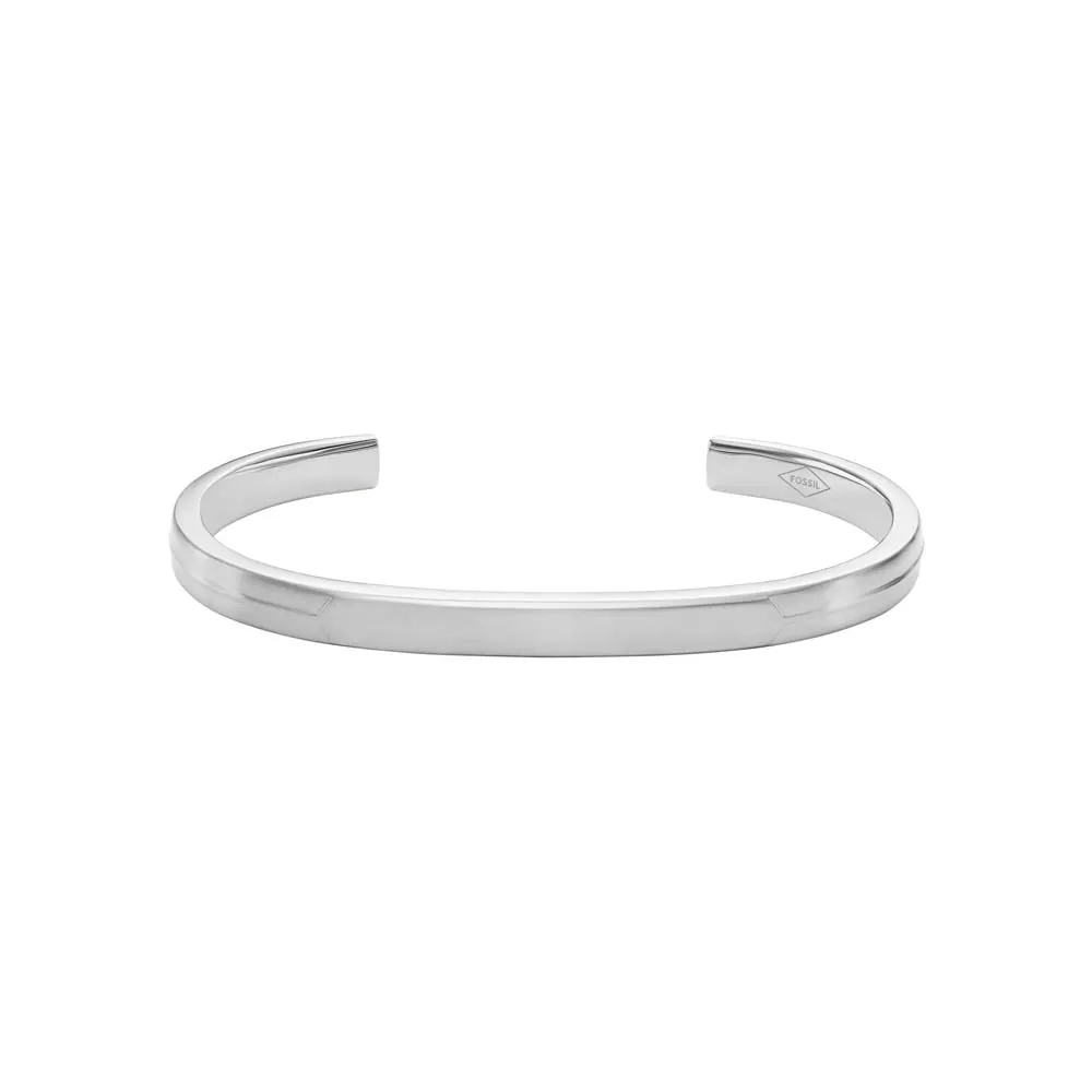 Fossil Stainless Steel Jewelry Cuff Bangle