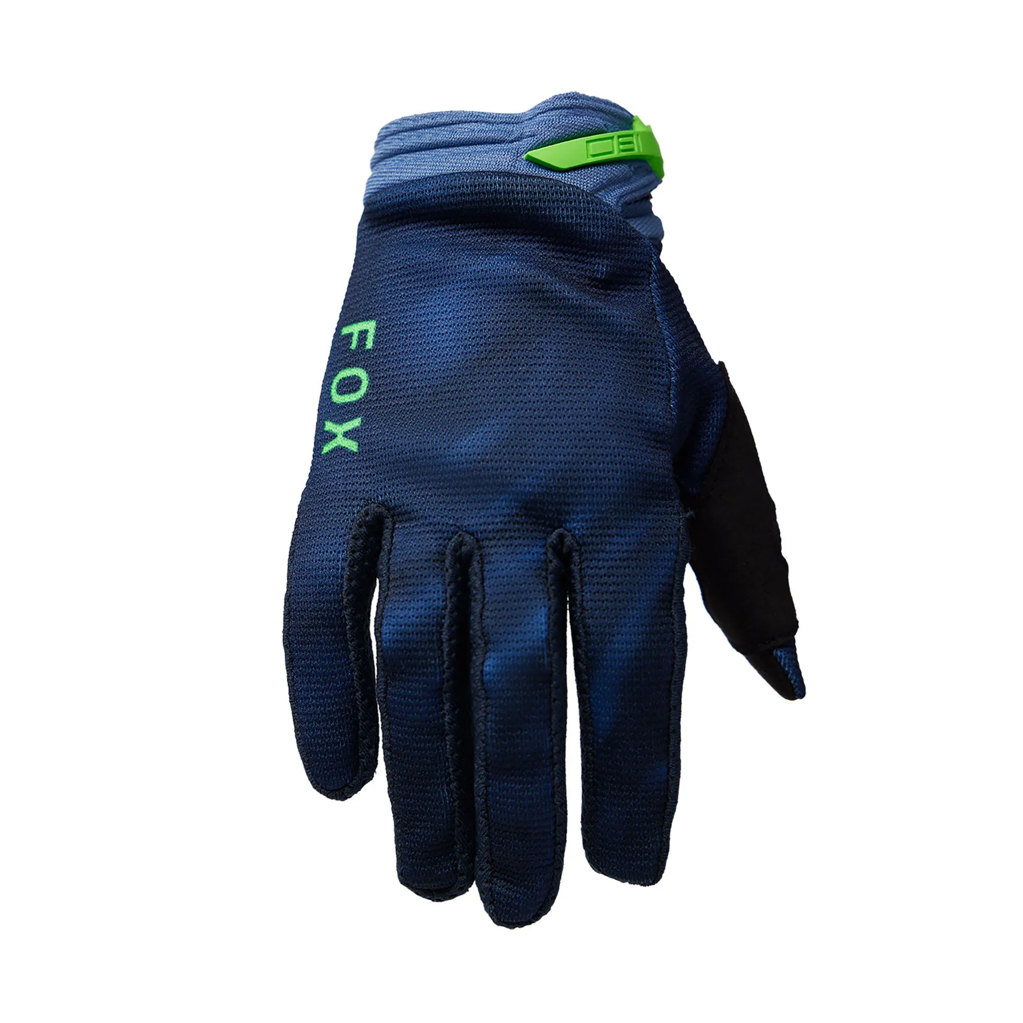 Fox Racing Youth 180 Taunt Standard Offroad Gloves Navy Blue