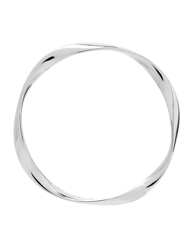 Garden of Eden Bangle Silver