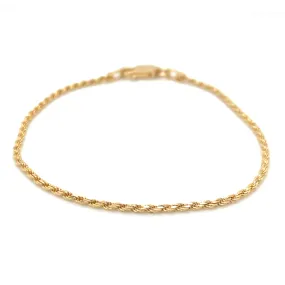 Golden Rope Bracelet