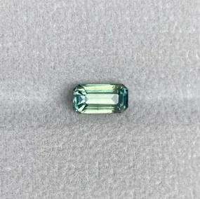 Greenish Yellow Sapphire Unheated 4.20 x 8.00 mm Emerald 1.49ct