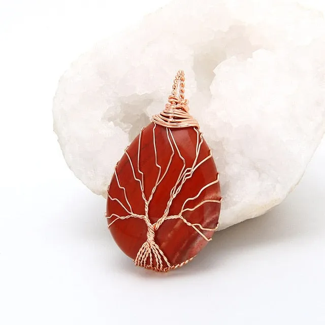 Handmade Tree of Life Pendant Necklace