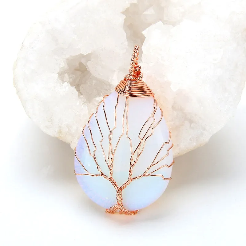 Handmade Tree of Life Pendant Necklace