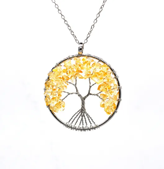 Handmade Tree of Life Pendant Necklace