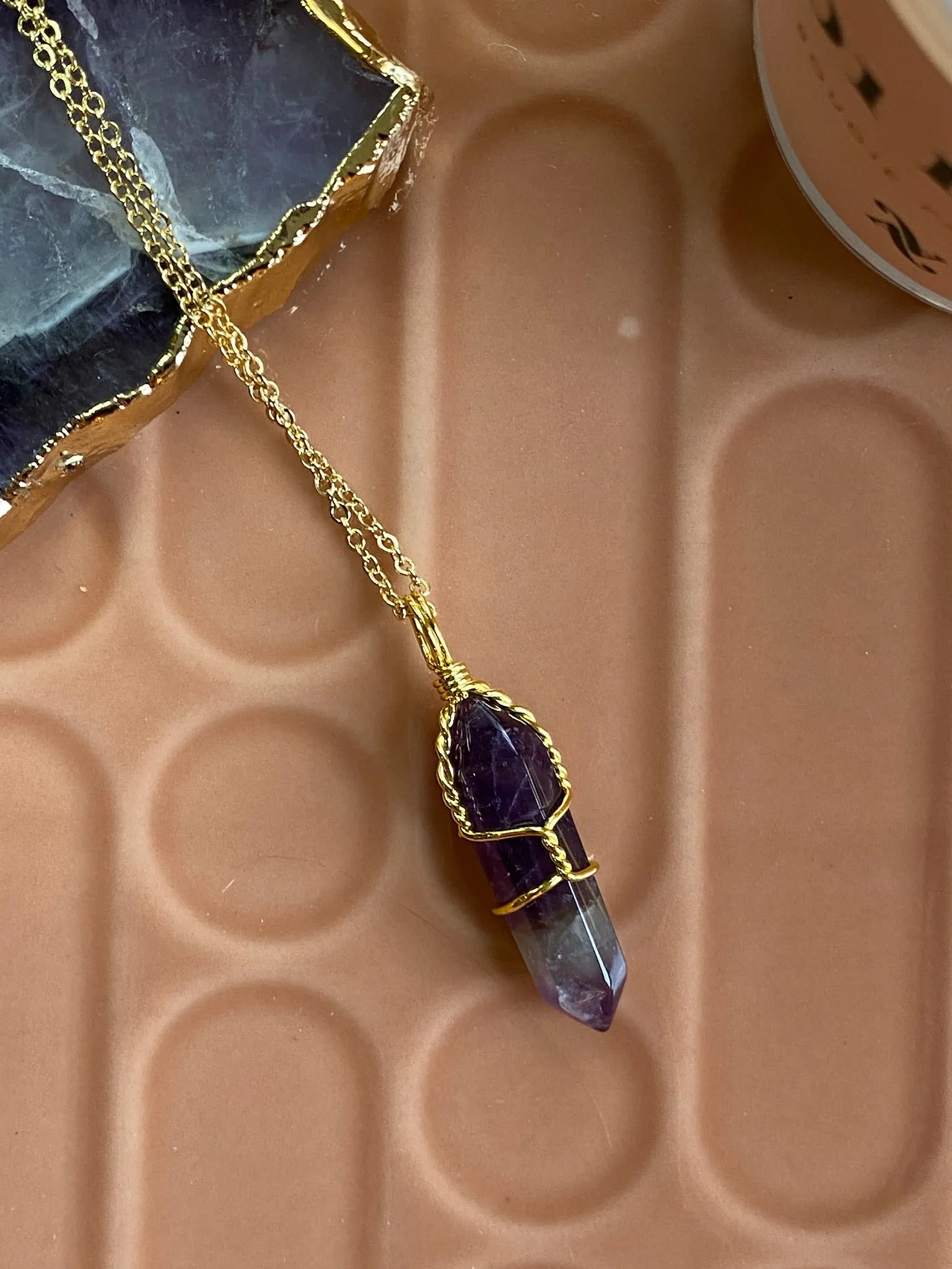 Helene Pendant | Amethyst