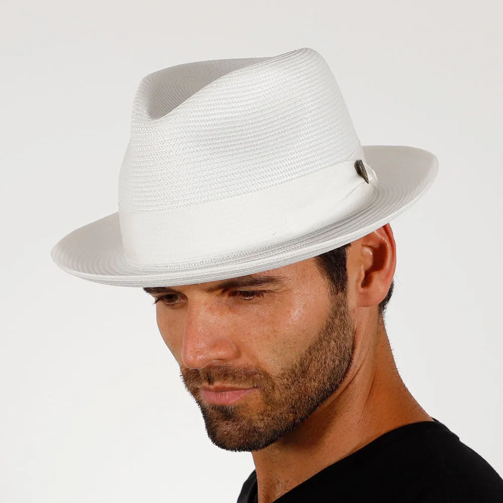 Heritage Classic Fedora Straw Fedora Hat