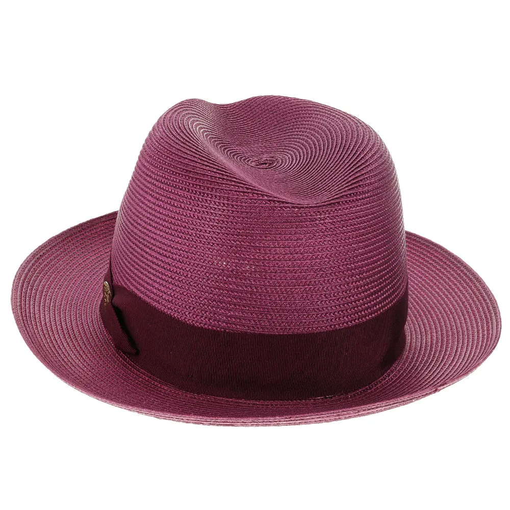 Heritage Classic Fedora Straw Fedora Hat