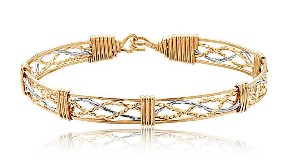 Hero Bracelet Outer 14K Gold by Ronaldoo