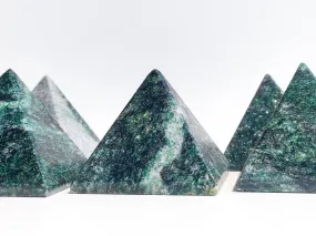 High Quality Himalayan Green Jade Crystal Pyramids