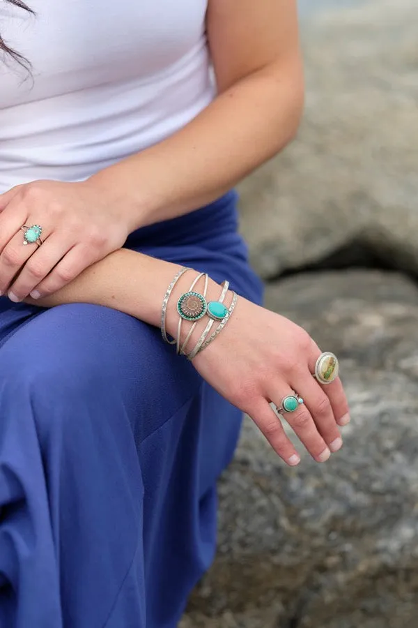 Hubei Turquoise Cuff Bracelet