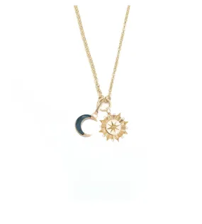 Internal Compass : Small Open Belcher Necklace