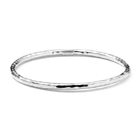 Ippolita Sterling Glamazon #1 Hammered Bangle Bracelet