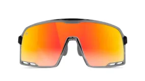 Knockaround Campeones Gray Frame - Magma Lens - Non-Polarized Sunglasses