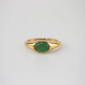 Kori Ring - Green Cats Eye