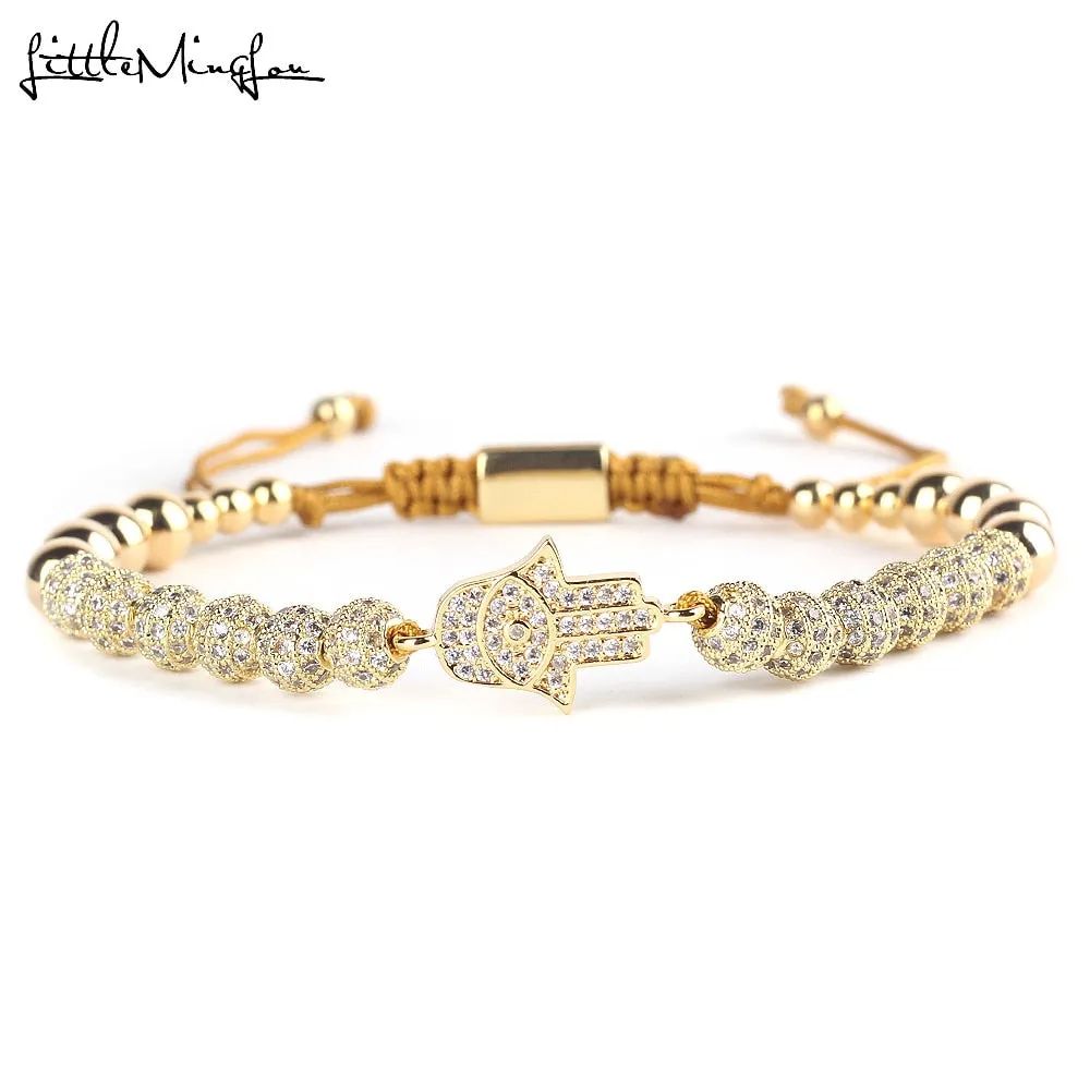 luxury CZ Evil bracelet