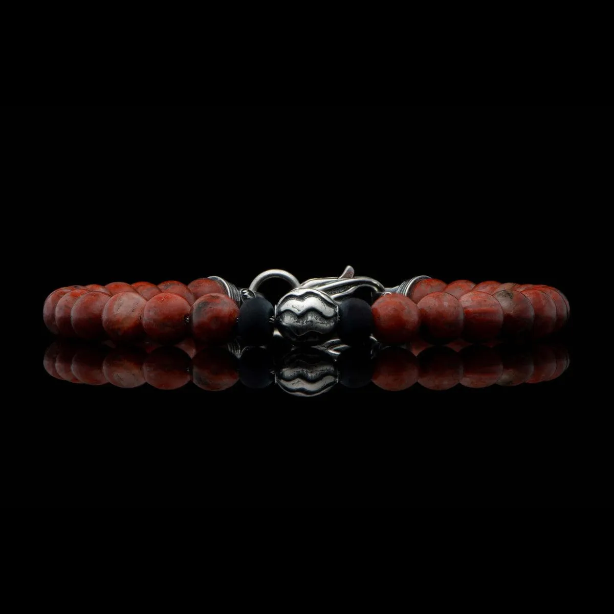 Men's Brookings Red Jasper Bracelet - BB48 RSJ