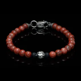 Men's Brookings Red Jasper Bracelet - BB48 RSJ