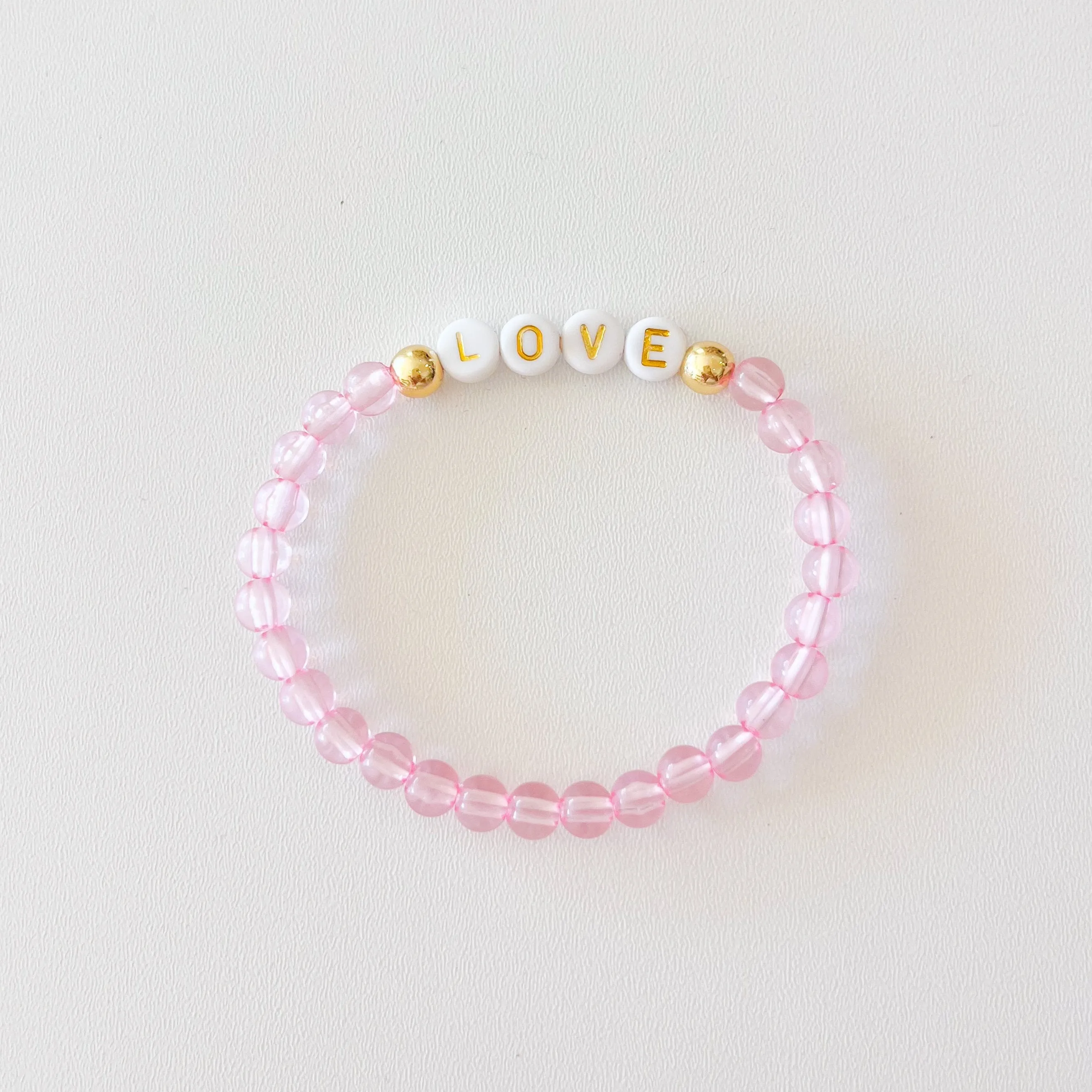 Mini Bubble Bracelet: Love