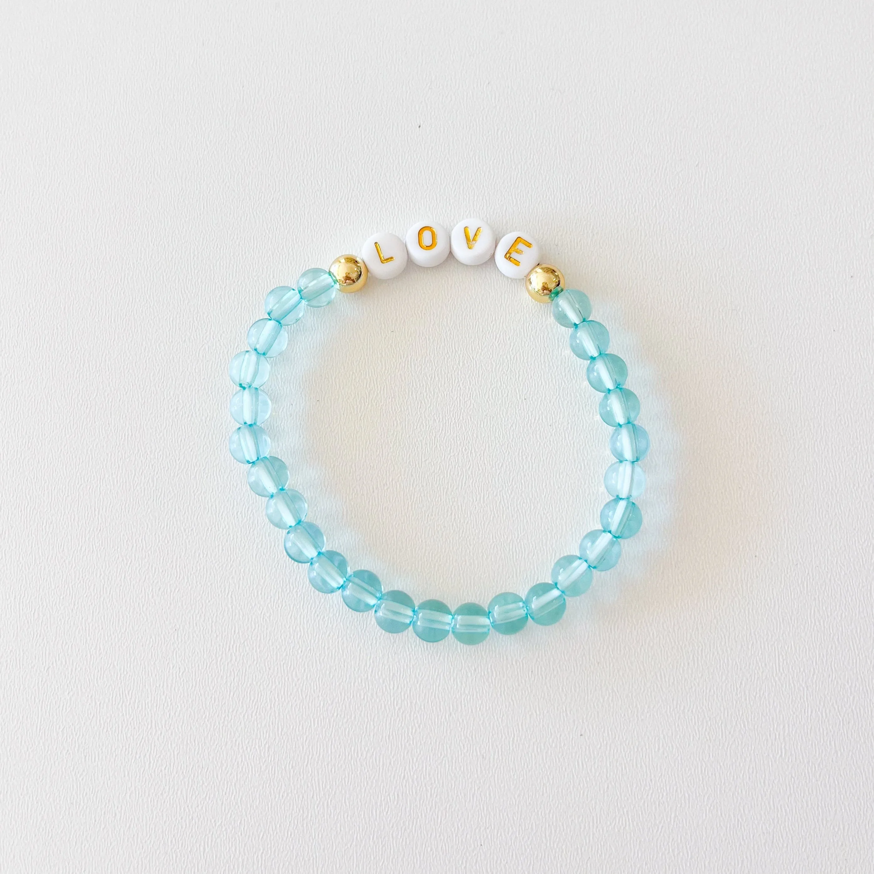 Mini Bubble Bracelet: Love