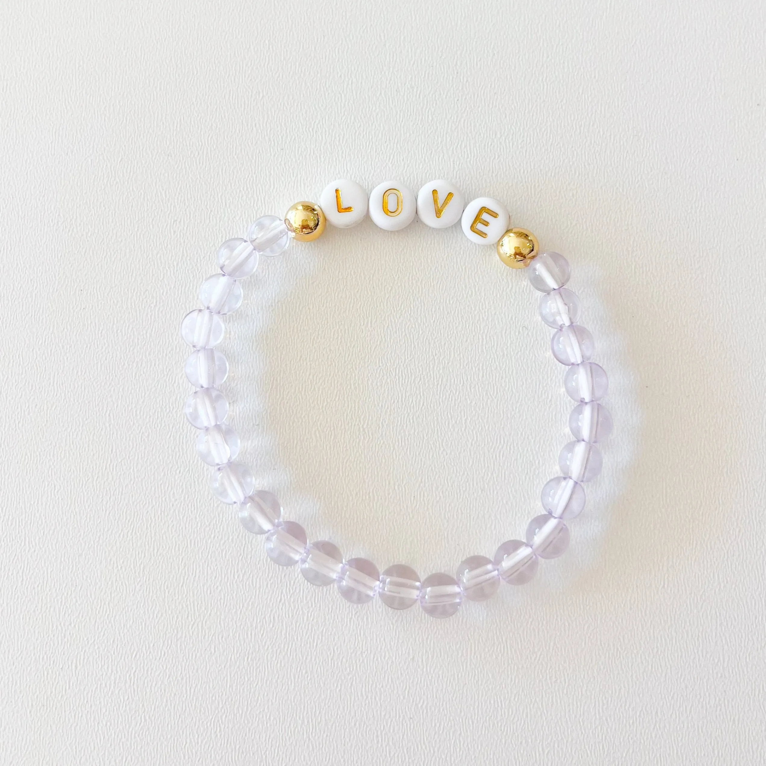 Mini Bubble Bracelet: Love