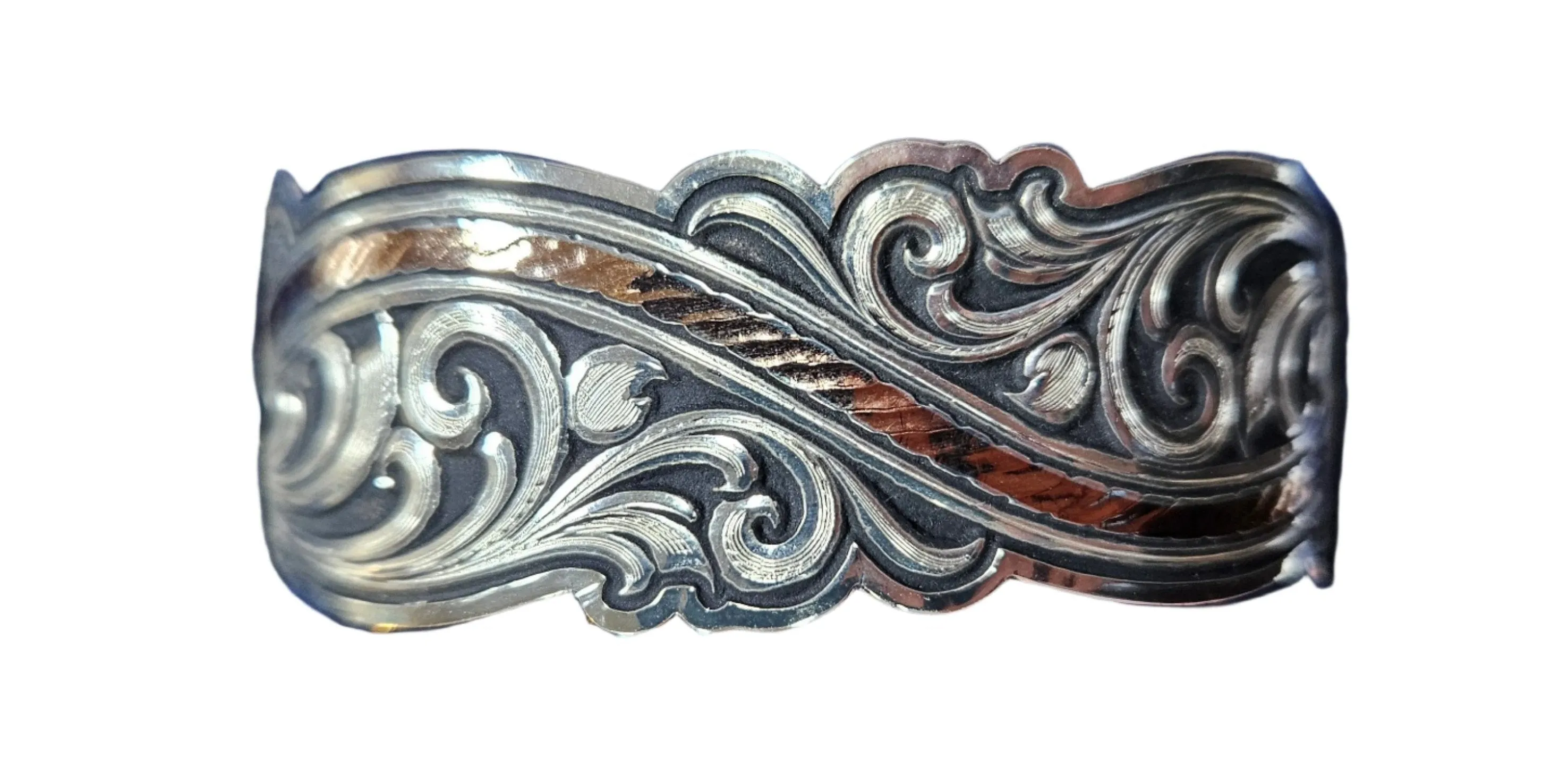 Montana Silversmiths - Rope & Filigree - Rose Gold Bracelet