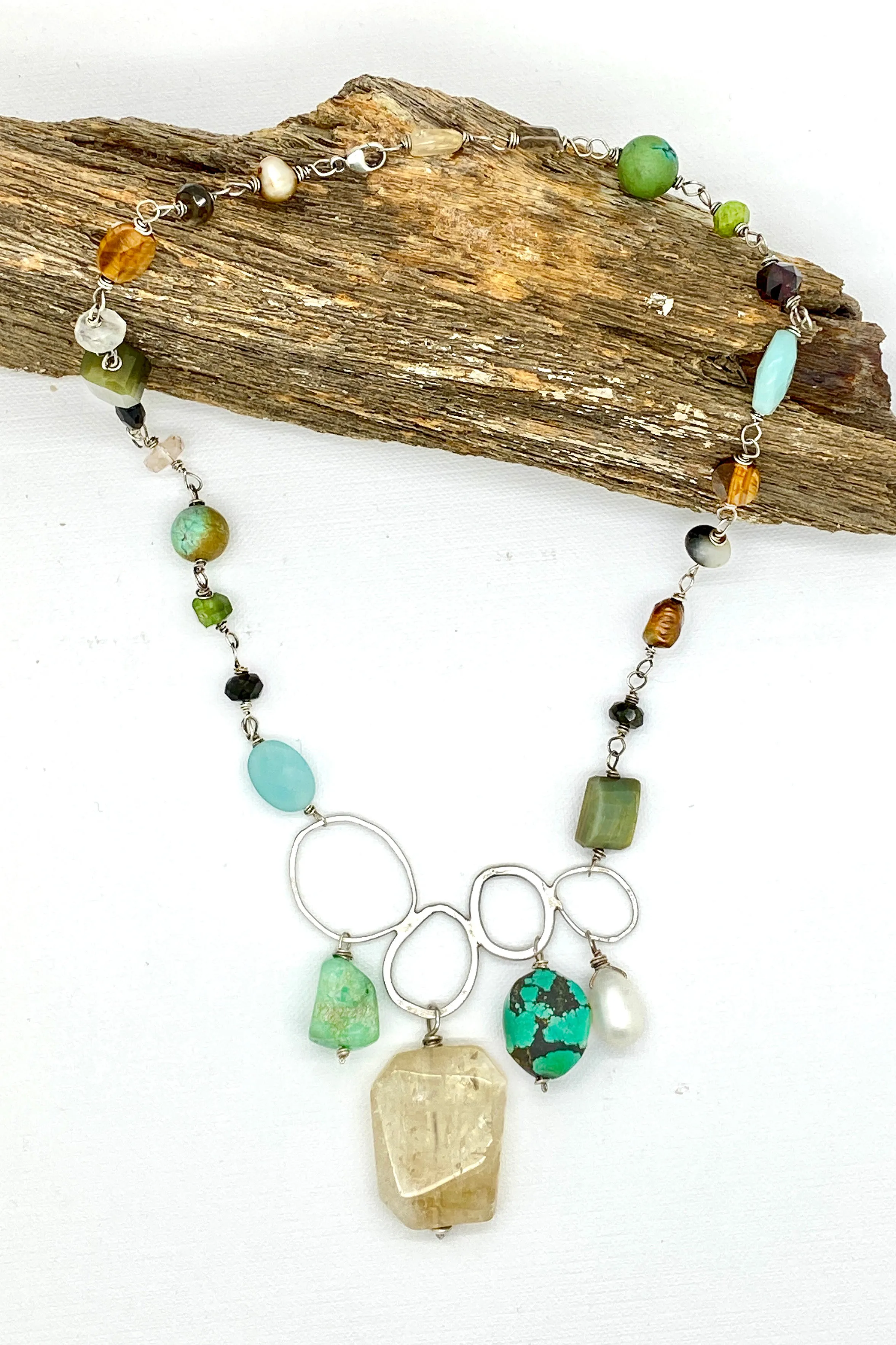 Multi-Stones Necklace