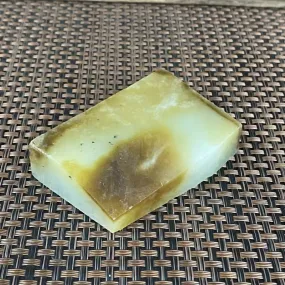 Natural Hetian Jade Rough Nephrite Raw (160g,7.3X4.8X1.8cm)