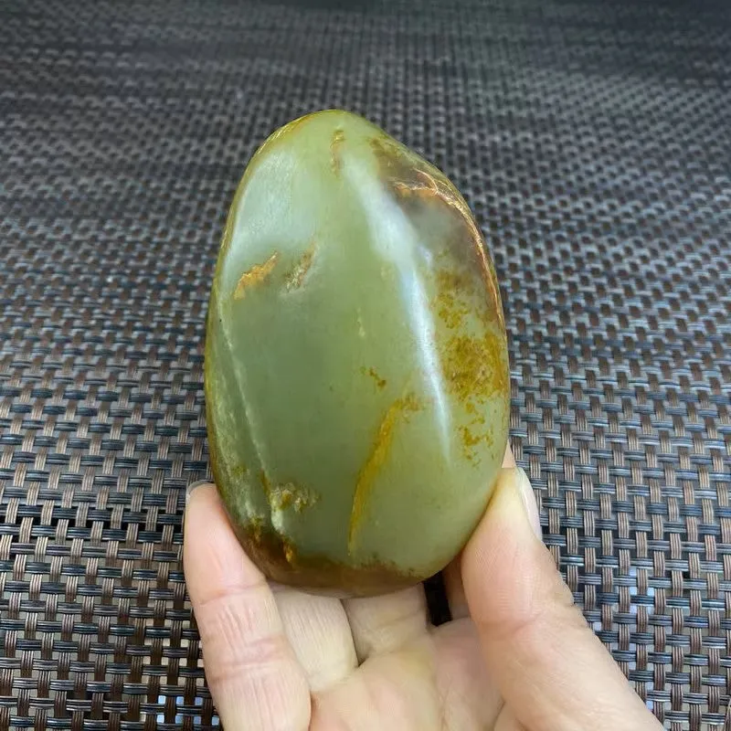 Natural Hetian Jade Rough Nephrite Raw (260g,9.0X5.6X3.6cm)