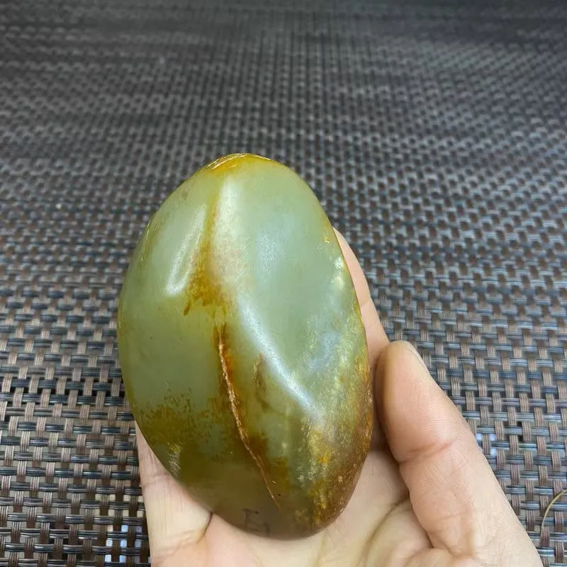 Natural Hetian Jade Rough Nephrite Raw (260g,9.0X5.6X3.6cm)