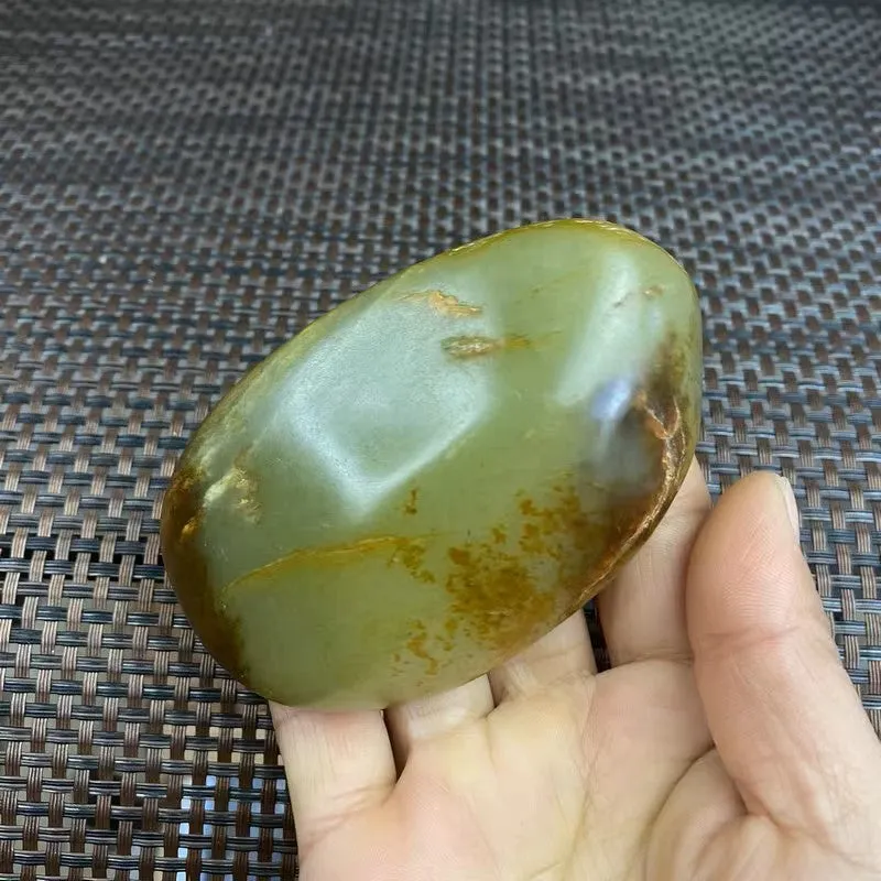 Natural Hetian Jade Rough Nephrite Raw (260g,9.0X5.6X3.6cm)