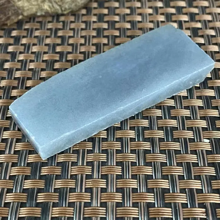 Natural Hetian Jade Rough Nephrite Raw (29g,6.1X2.2X0.8cm)