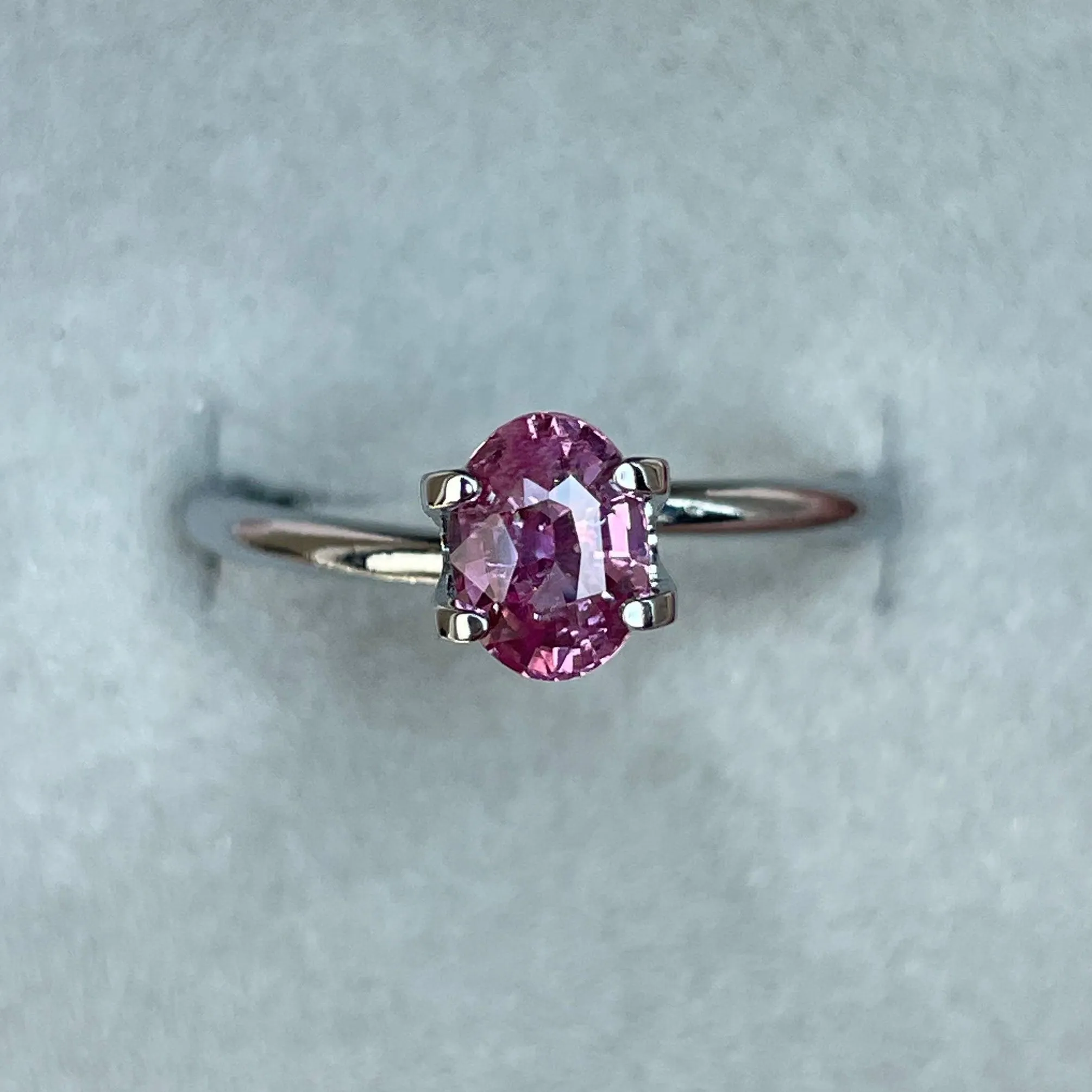 natural pink sapphire engagement rings or for promise ring, purchase loose gemstones to design your own ring online. 1.10 crt october birthstone jewelry for fiance ring